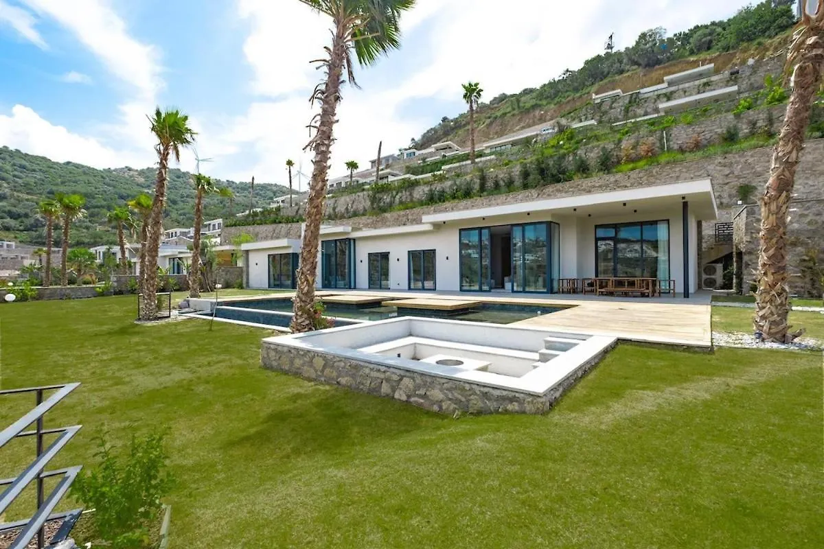Villa Toscana Yalikavak Sonsuz Havuz Lueks Villada Tatil Bodrum