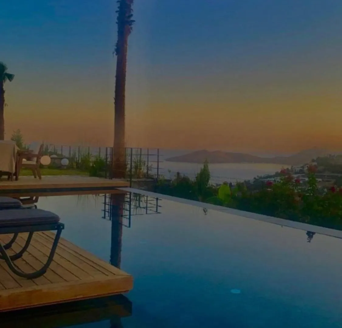 Villa Toscana Yalikavak Sonsuz Havuz Lueks Villada Tatil Bodrum Turkey